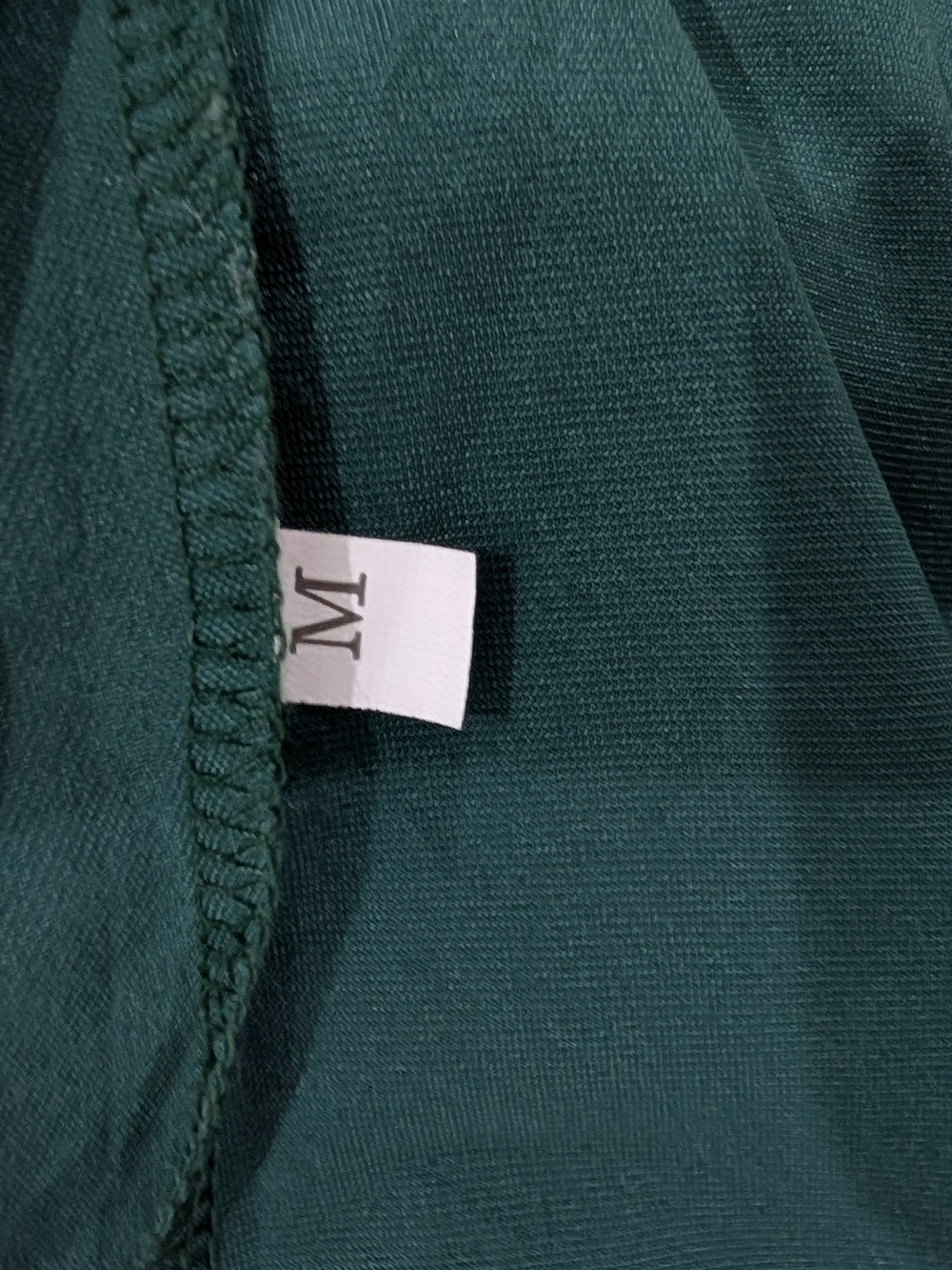 Emerald Tie-Front‎ A-Line Dress - Picture 6 of 6
